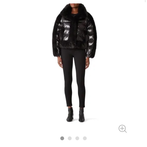 Opening ceremony daydreamer puffer faux fur jacket - Picture 5 of 8